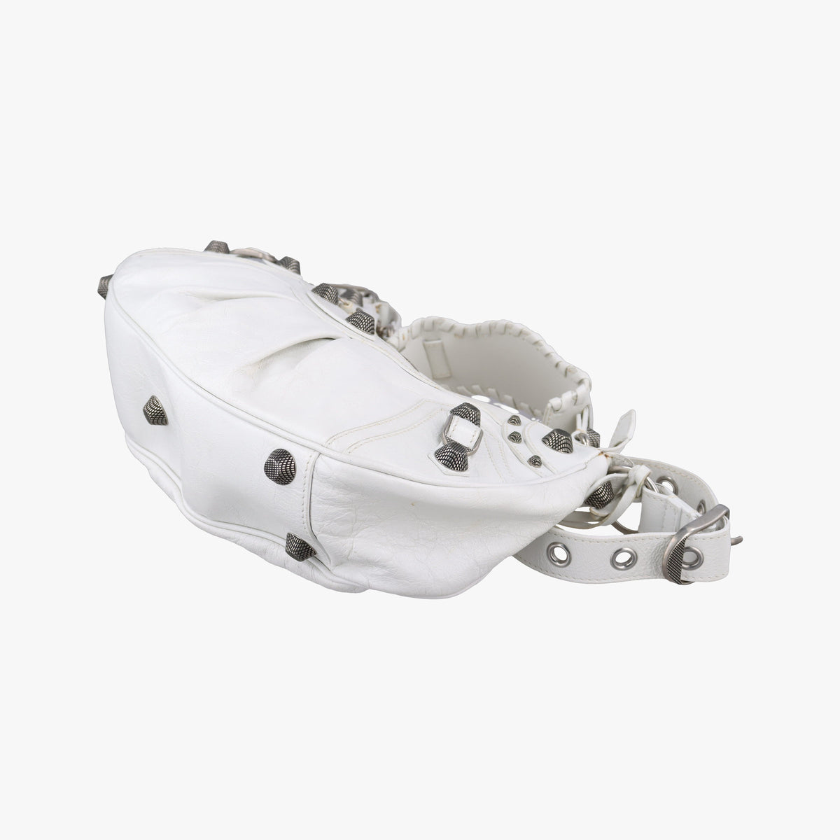 Le Cagole White lambskin 671307.9104.O.643888ルカゴール ホワイト ラムスキン 671307.9104.O.643888