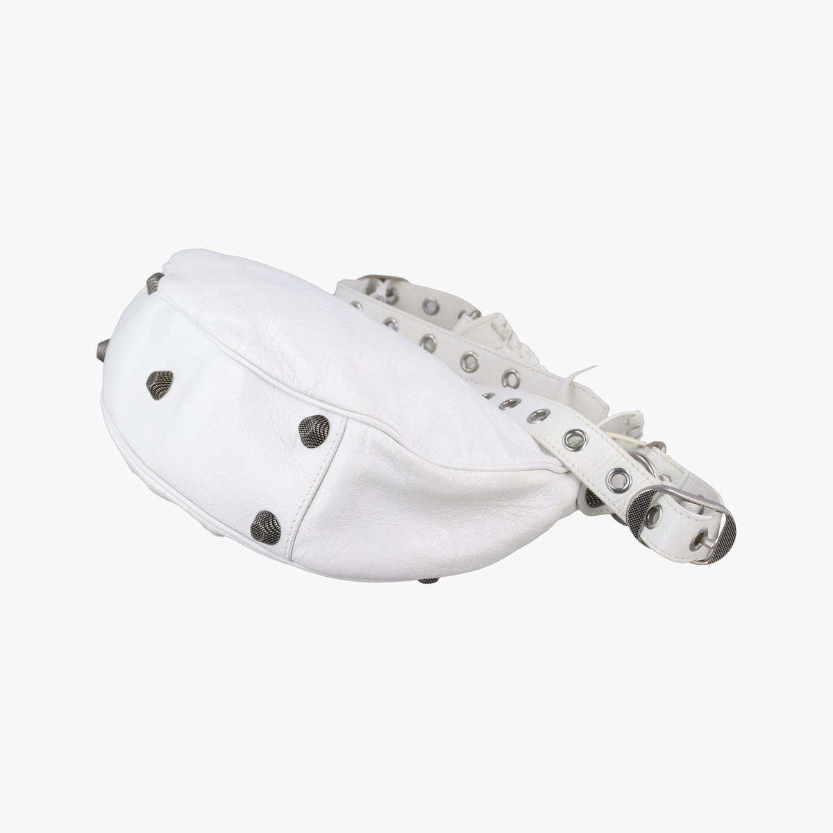 Le Cagole White lambskin 671307.9104.O.643888ルカゴール ホワイト ラムスキン 671307.9104.O.643888