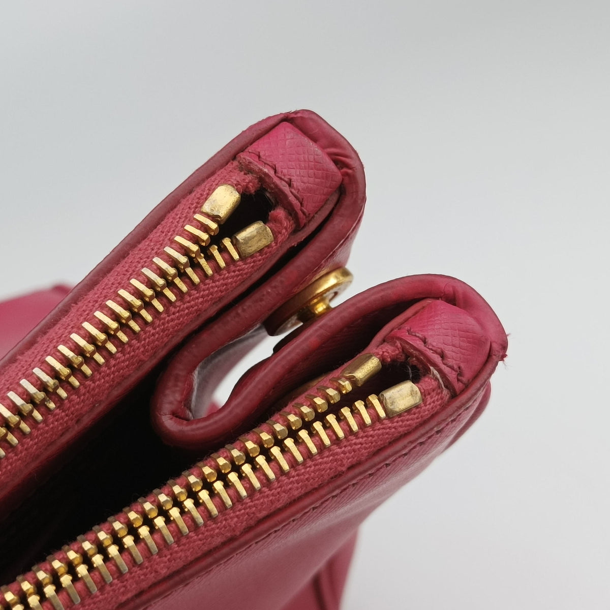 Galleria Pink SAFFIANO Leather BN1874 239/Hガレリア ピンク サフィアーノレザー BN1874 239/H