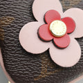 Pochette Double Zip Brown x Pink x Red Monogram canvas M63905 GI0179 IC Chipポシェットドゥーブルジップ ブラウン×ピンク×レッド モノグラム キャンバス M63905 GI0179 ICチップ