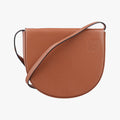 Heel Pouch Brown Leather 101939ヒールポーチ ブラウン レザー 101939