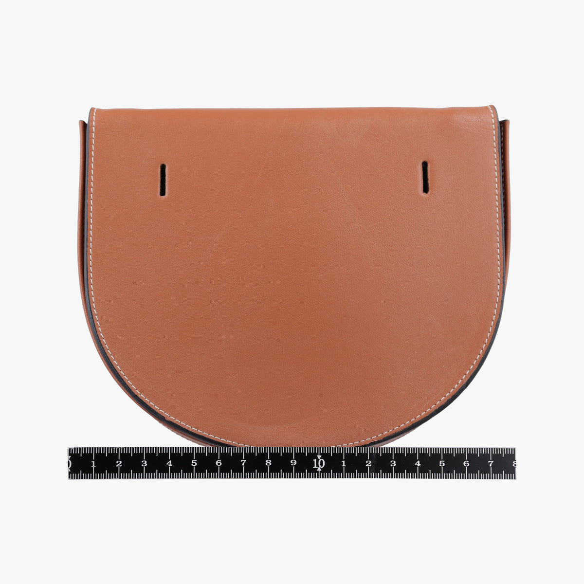 Heel Pouch Brown Leather 101939ヒールポーチ ブラウン レザー 101939