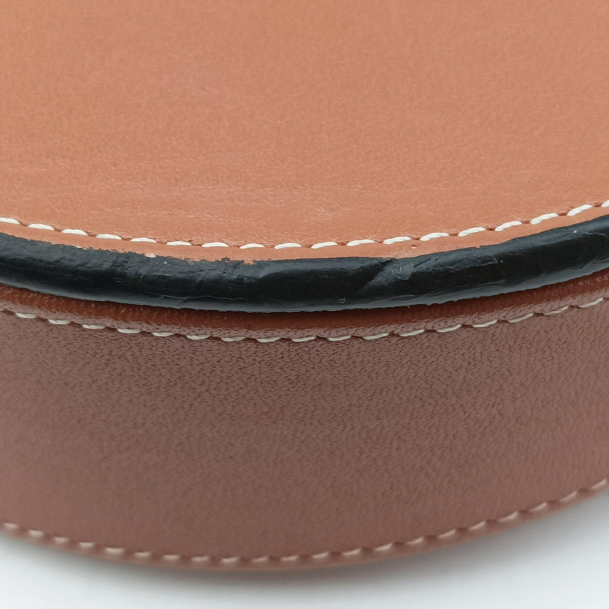 Heel Pouch Brown Leather 101939ヒールポーチ ブラウン レザー 101939
