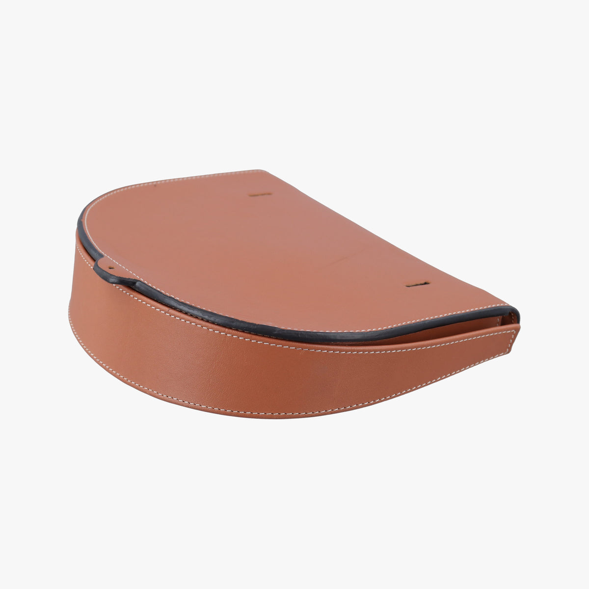 Heel Pouch Brown Leather 101939ヒールポーチ ブラウン レザー 101939
