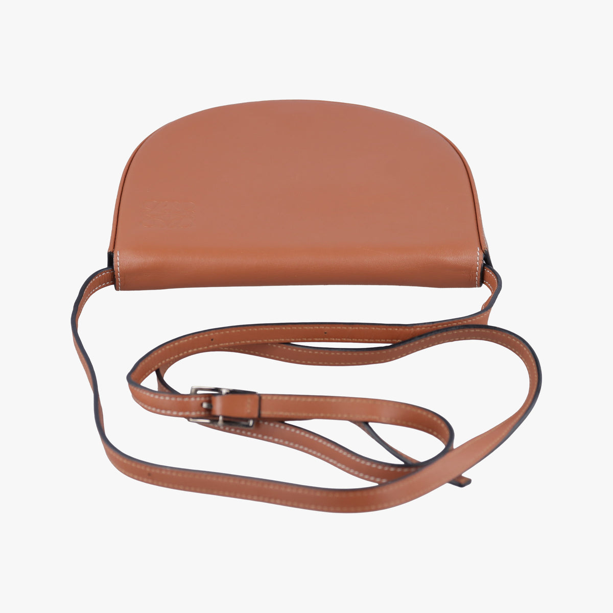 Heel Pouch Brown Leather 101939ヒールポーチ ブラウン レザー 101939