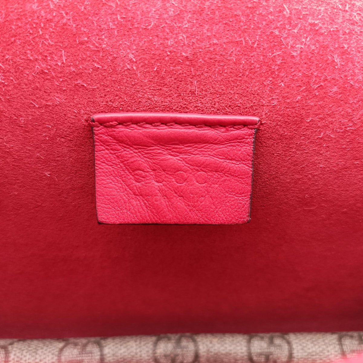 Dionysus beige×red PVC coated canvas × suede 421970 D019918458ディオニュソス ベージュ×レッド PVCコーティングキャンバス × スエード 421970 D019918458
