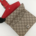 Dionysus beige×red PVC coated canvas × suede 421970 D019918458ディオニュソス ベージュ×レッド PVCコーティングキャンバス × スエード 421970 D019918458