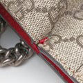 Dionysus beige×red PVC coated canvas × suede 421970 D019918458ディオニュソス ベージュ×レッド PVCコーティングキャンバス × スエード 421970 D019918458