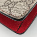 Dionysus beige×red PVC coated canvas × suede 421970 D019918458ディオニュソス ベージュ×レッド PVCコーティングキャンバス × スエード 421970 D019918458