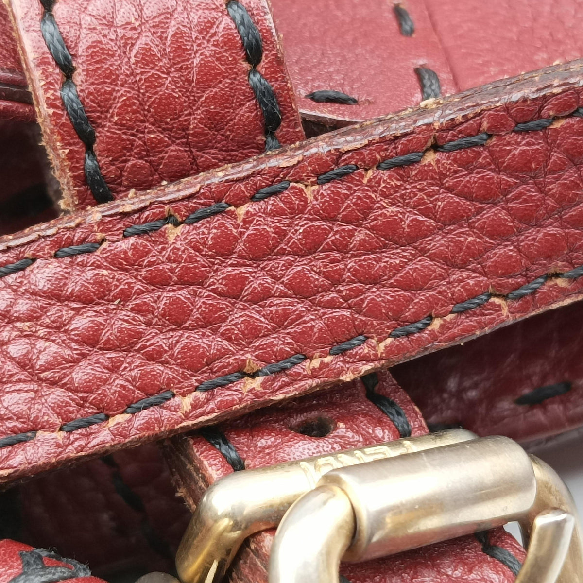 Selleria Pomodorino Red Leather 8BR595 2305/8BR595/ZTJ/089トマトサドルリー レッド レザー 8BR595 2305/8BR595/ZTJ/089