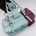 Bento box Blue x Purple Leather 26790 2394/26790/018ベントーボックス ブルー x パープル レザー 26790 2394/26790/018