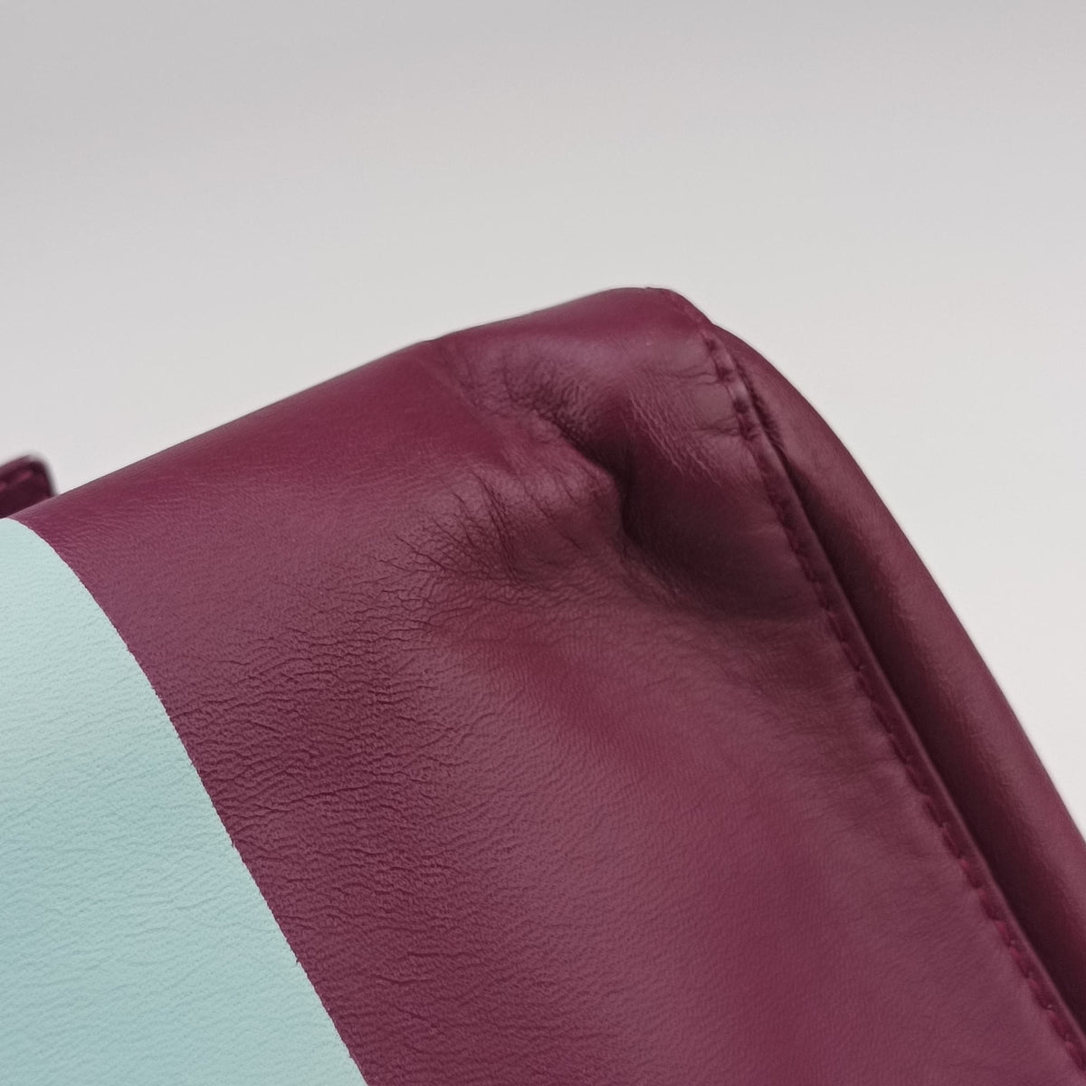 Bento box Blue x Purple Leather 26790 2394/26790/018ベントーボックス ブルー x パープル レザー 26790 2394/26790/018