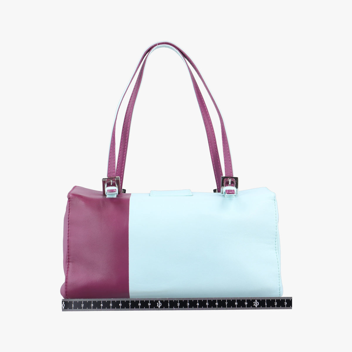 Bento box Blue x Purple Leather 26790 2394/26790/018ベントーボックス ブルー x パープル レザー 26790 2394/26790/018