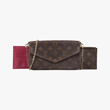 Pochette Felicie Brown Monogram Canvas M61276 IC Chipポシェット フェリシー モノグラム/ブラウン モノグラムキャンバス M61276 ICチップ