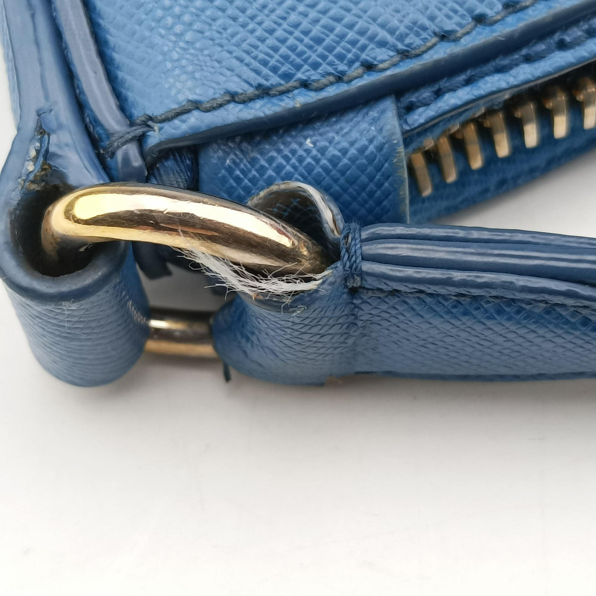 Hobo Blue Saffiano leather 31/S 173ホーボー ブルー サフィアーノレザー 31/S 173