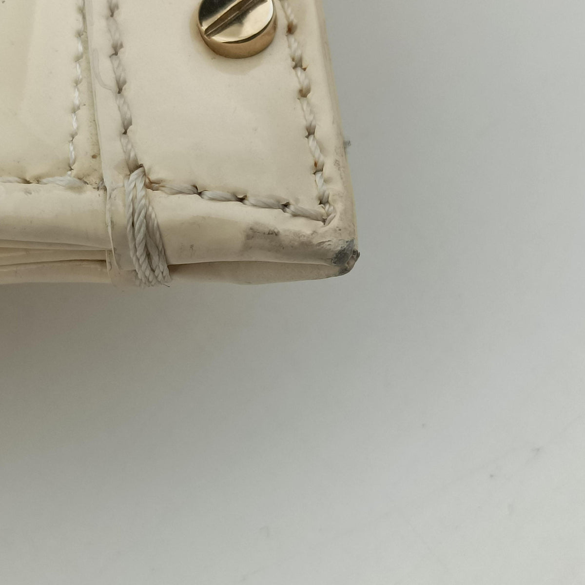 Snap Out Of It White Patent スナップアウト オブ イット ホワイト パテント