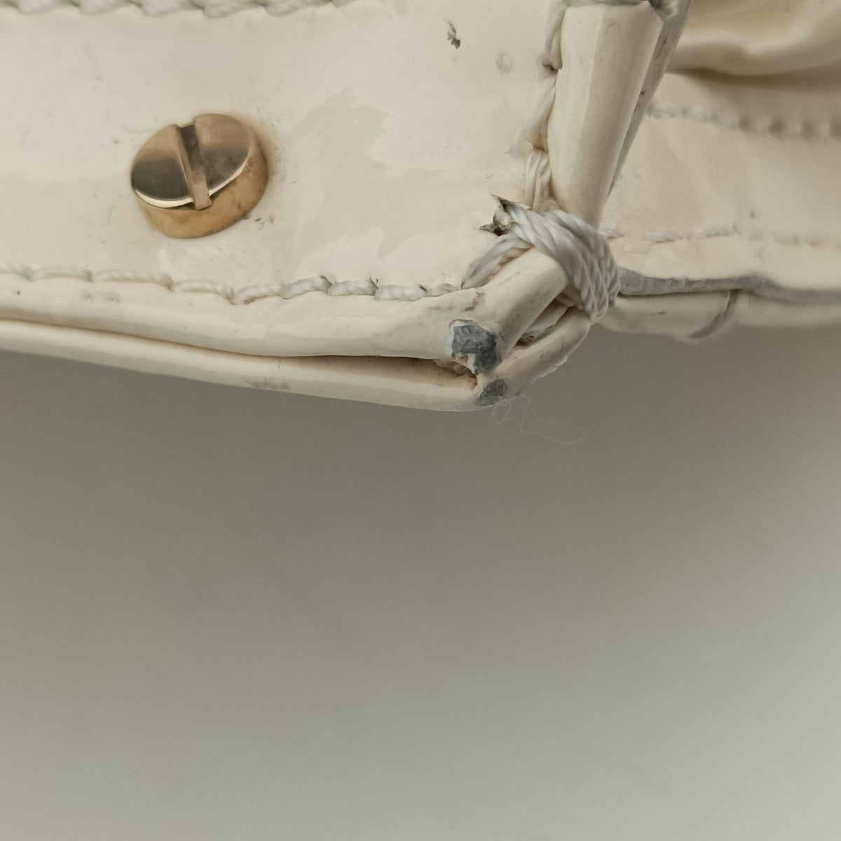Snap Out Of It White Patent スナップアウト オブ イット ホワイト パテント