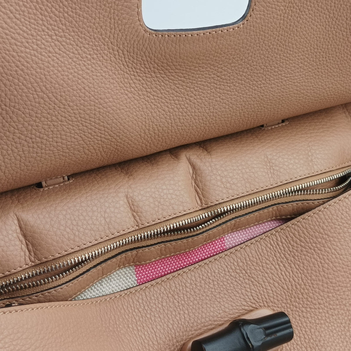 Bamboo Daily Camel Leather 370830 H016932931バンブーデイリー キャメル レザー 370830 H016932931