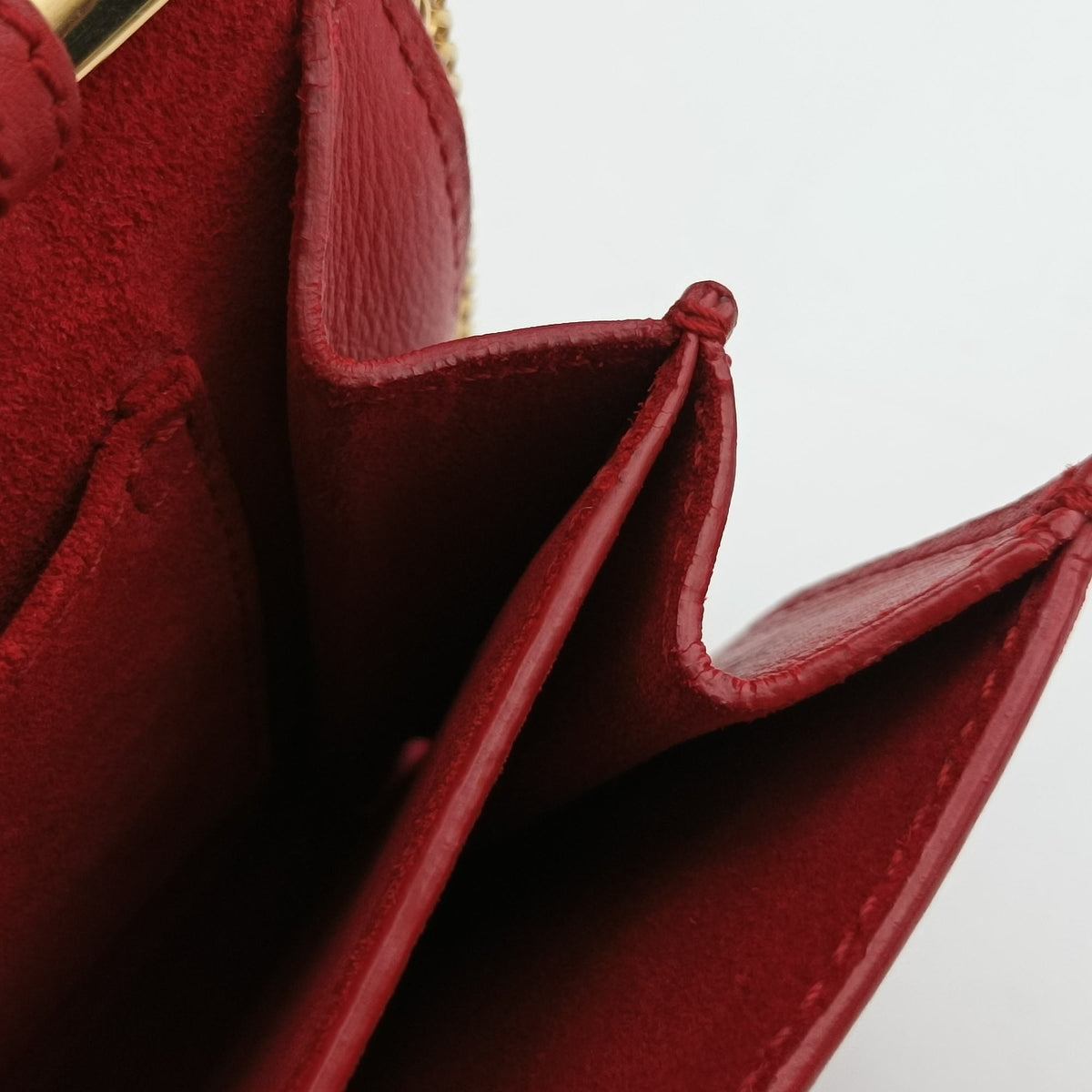 Y Line Red Leather 311215 311215.529258Yライン レッド レザー 311215 311215.529258