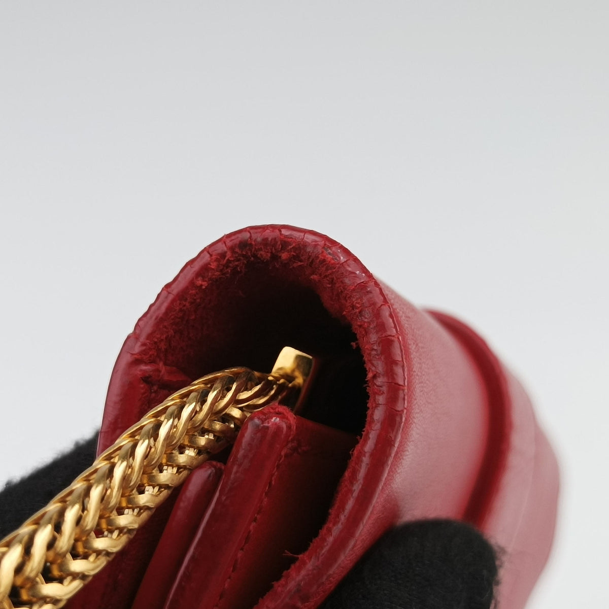 Y Line Red Leather 311215 311215.529258Yライン レッド レザー 311215 311215.529258