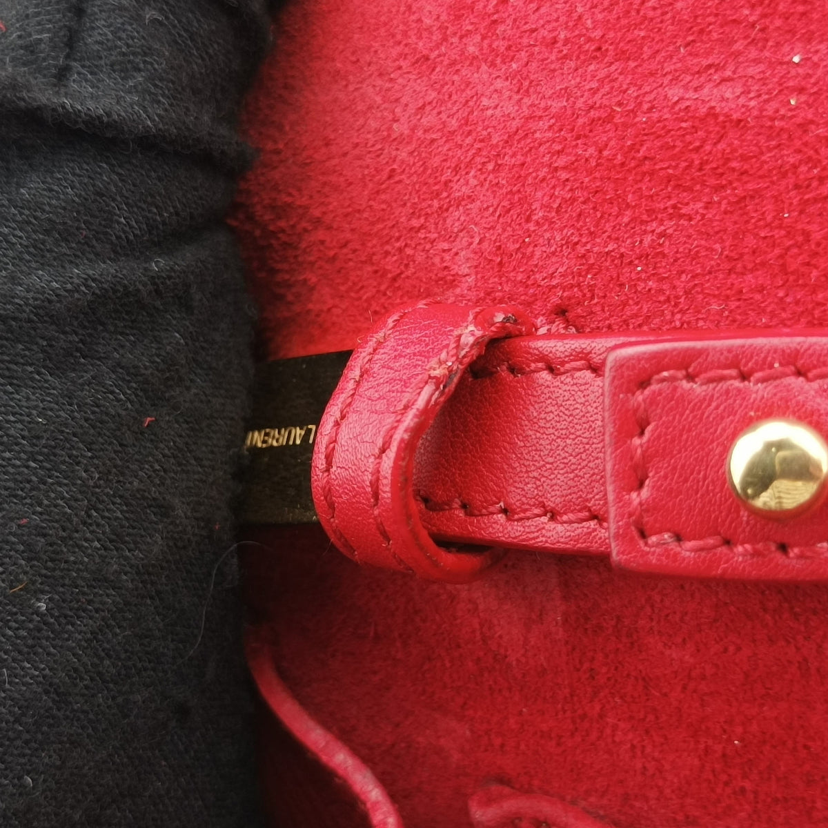 Y Line Red Leather 311215 311215.529258Yライン レッド レザー 311215 311215.529258
