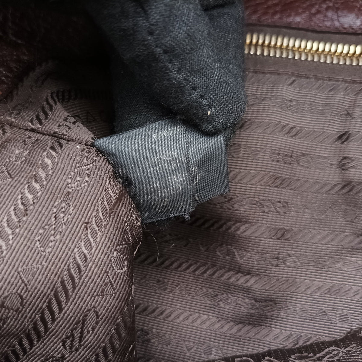 Signature Tote Brown Leather 7 シグネチャー トート ブラウン レザー 7