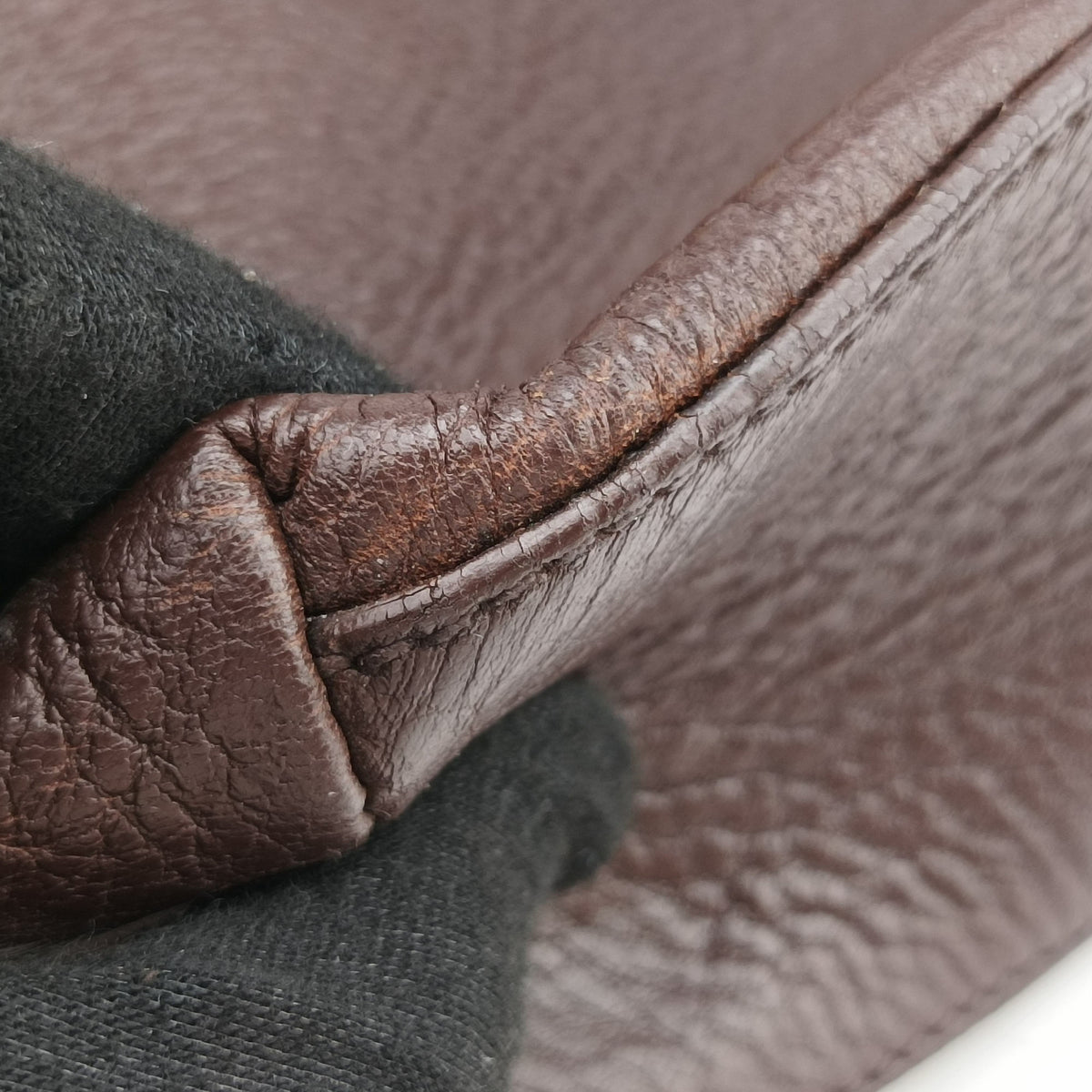 Signature Tote Brown Leather 7 シグネチャー トート ブラウン レザー 7