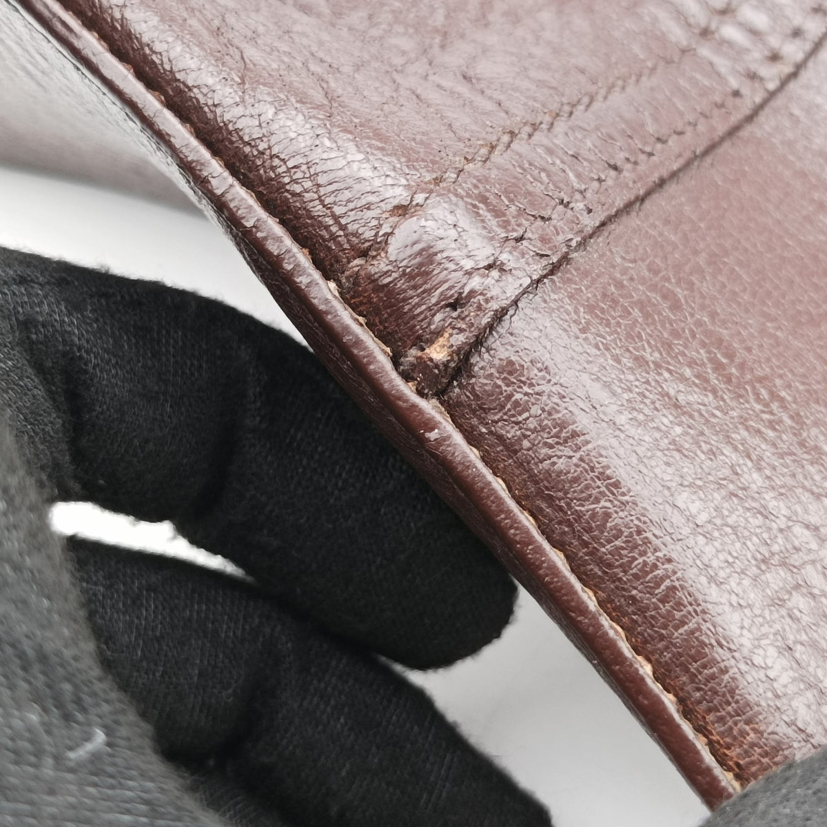Signature Tote Brown Leather 7 シグネチャー トート ブラウン レザー 7