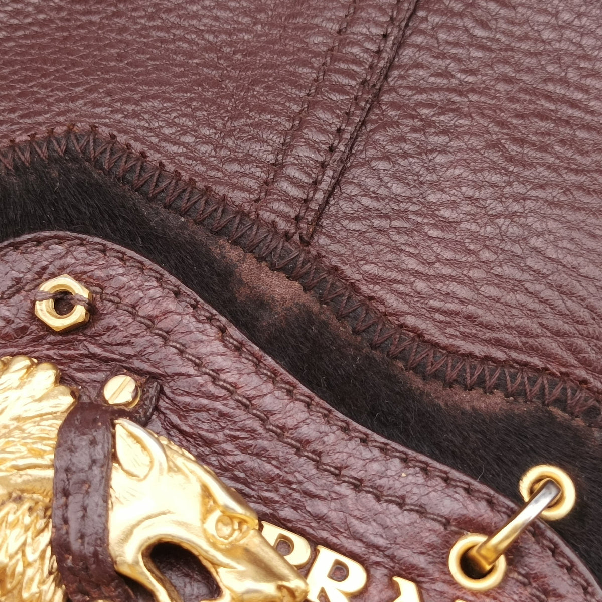 Signature Tote Brown Leather 7 シグネチャー トート ブラウン レザー 7