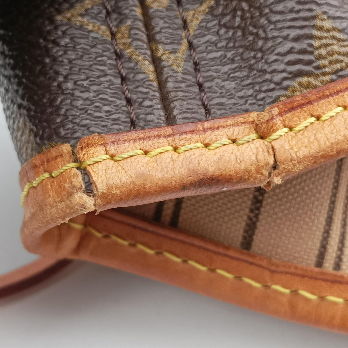Neverfull MM brown×multicolor Monogram Canvas SF3107 IC ChipネヴァーフルMM モノグラム/ブラウン×マルチカラー モノグラムキャンバス SF3107 ICチップ