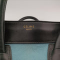 Luggage Mini Shopper Black×Blue×Red Leather×Ponyhair U-GA-0123ラゲージミニショッパー ブラック×ブルー×レッド レザー×ハラコ U-GA-0123