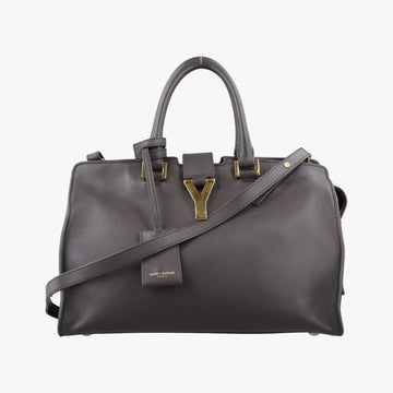 Y Ligne Petit Cabas Grey Leather 311210 311210.529258Yライン プチカバス グレー レザー 311210 311210.529258