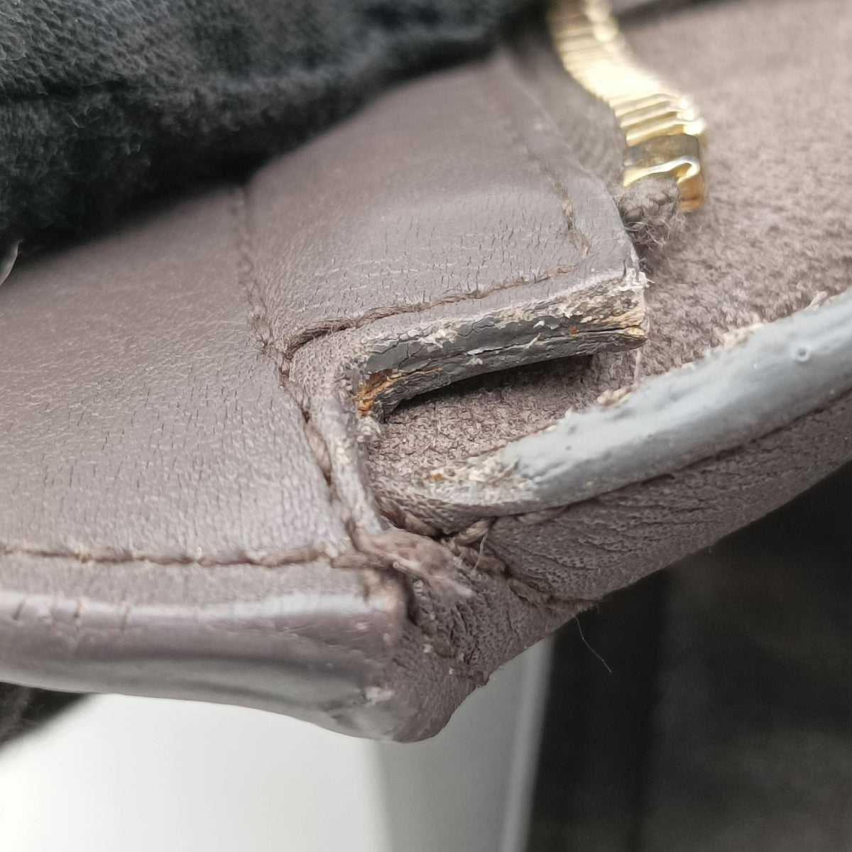 Y Ligne Petit Cabas Grey Leather 311210 311210.529258Yライン プチカバス グレー レザー 311210 311210.529258
