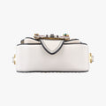 Miu Lady White Leather 37ミュウレディ ホワイト レザー 37