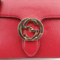 Interlocking G Red Leather 510304 B031335839インターロッキングG レッド レザー 510304 B031335839