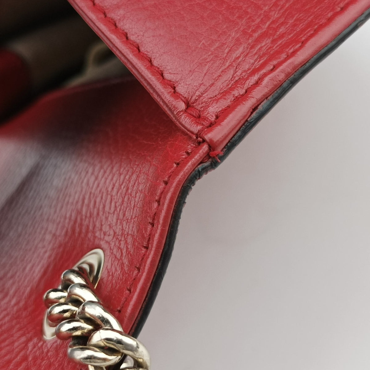 Interlocking G Red Leather 510304 B031335839インターロッキングG レッド レザー 510304 B031335839