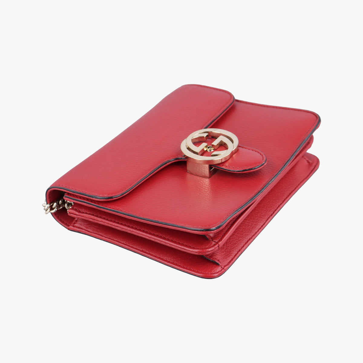 Interlocking G Red Leather 510304 B031335839インターロッキングG レッド レザー 510304 B031335839