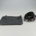 Trio Messenger Gris Monogram Shadow M46603 DU4230 IC Chipトリオ メッセンジャー グリ モノグラム シャドウ M46603 DU4230 ICチップ