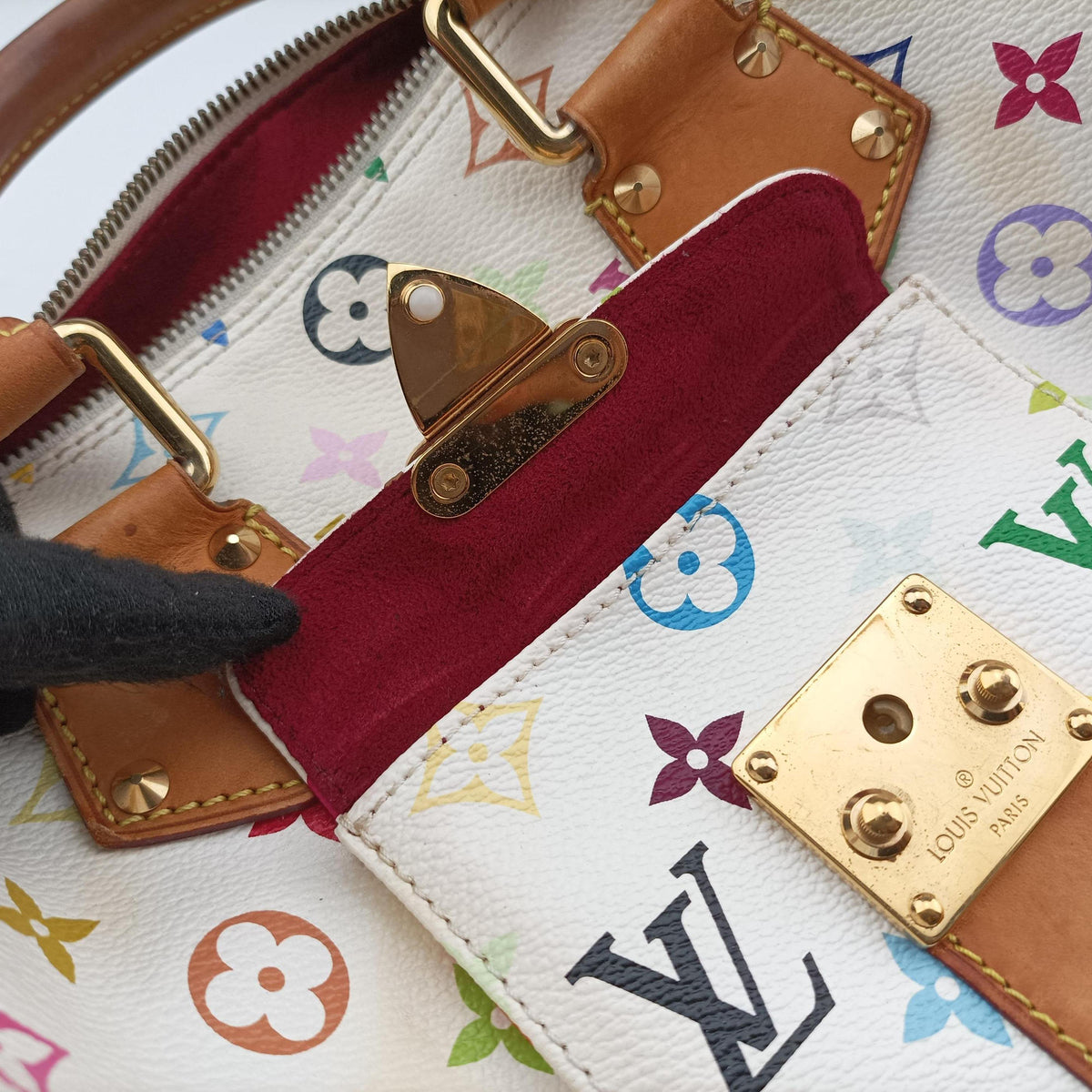 Speedy 30 white Monogram Multicolor M92643 SP3058スピーディ30 ブロン モノグラム マルチカラー M92643 SP3058
