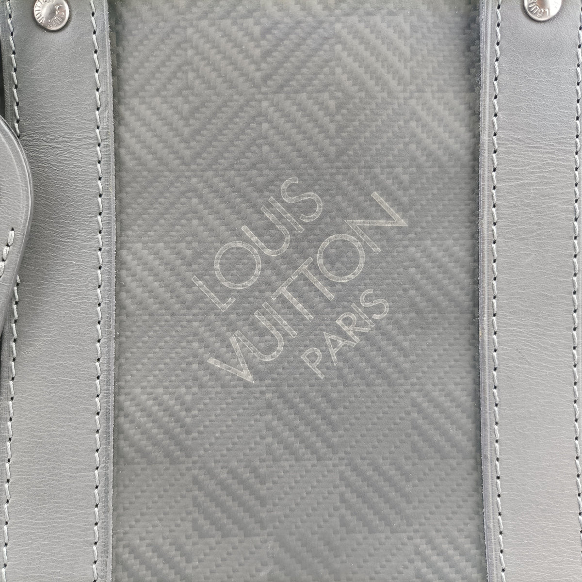 Keepall Bandouliere 45 Gray Damier Carbon N41323 Lot number unknownキーポルバンドリエール45 グレー ダミエカーボン N41323 製番不明