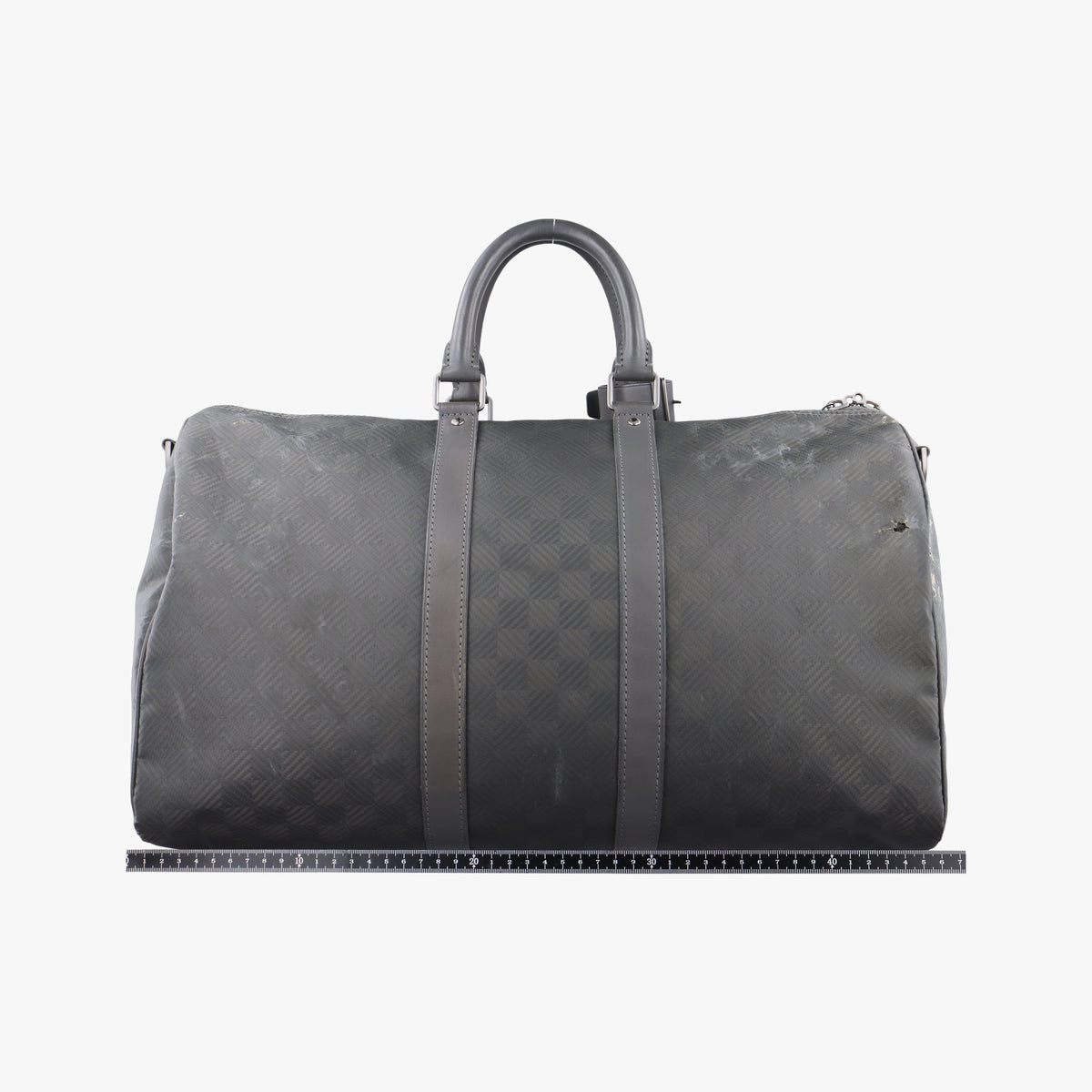 Keepall Bandouliere 45 Gray Damier Carbon N41323 Lot number unknownキーポルバンドリエール45 グレー ダミエカーボン N41323 製番不明