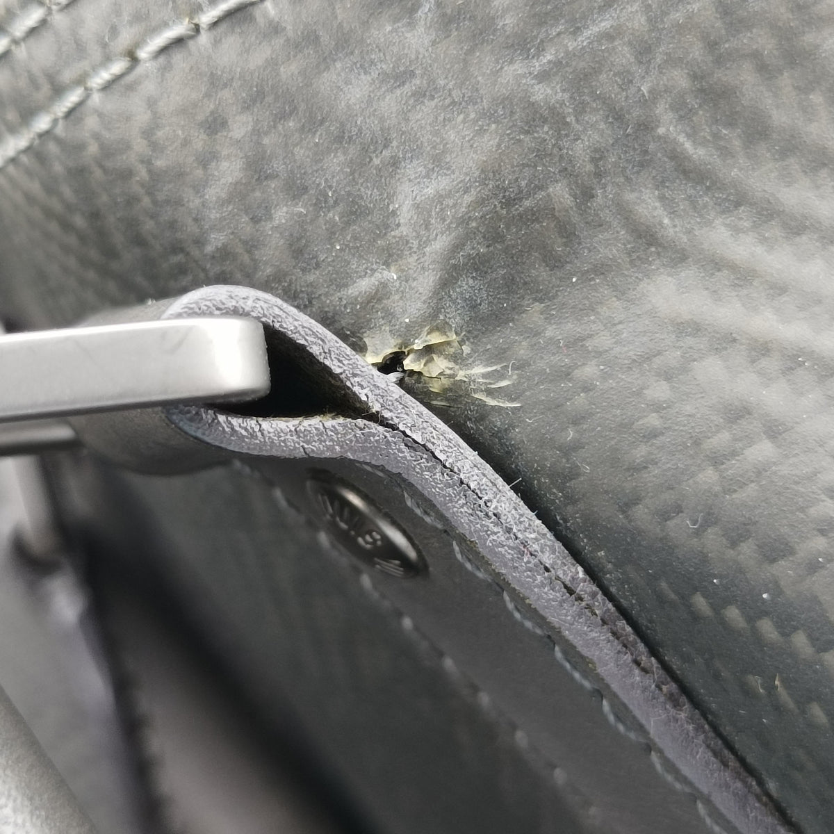 Keepall Bandouliere 45 Gray Damier Carbon N41323 Lot number unknownキーポルバンドリエール45 グレー ダミエカーボン N41323 製番不明