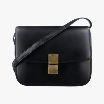 Classic Box Black Leather U-CE-0111クラシックボックス ブラック レザー U-CE-0111