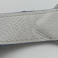 Saddle Blue × Gray leather 23-BO-1119サドル ブルー × グレー レザー 23-BO-1119