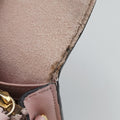 Portefeuille FLORE Chain brown×ROSE BALLERIN Monogram Canvas×calf leather M67405 SN4230ポルトフォイユ フロール チェーン モノグラム/ブラウン×ローズバレリーヌ モノグラムキャンバス×カーフレザー M67405 SN4230