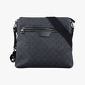 GG Supreme Black PVC coated canvas×Leather 322279 E018861204GGスプリーム ブラック PVCコーティングキャンバス×レザー 322279 E018861204