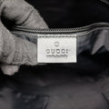 GG Supreme Black PVC coated canvas×Leather 322279 E018861204GGスプリーム ブラック PVCコーティングキャンバス×レザー 322279 E018861204