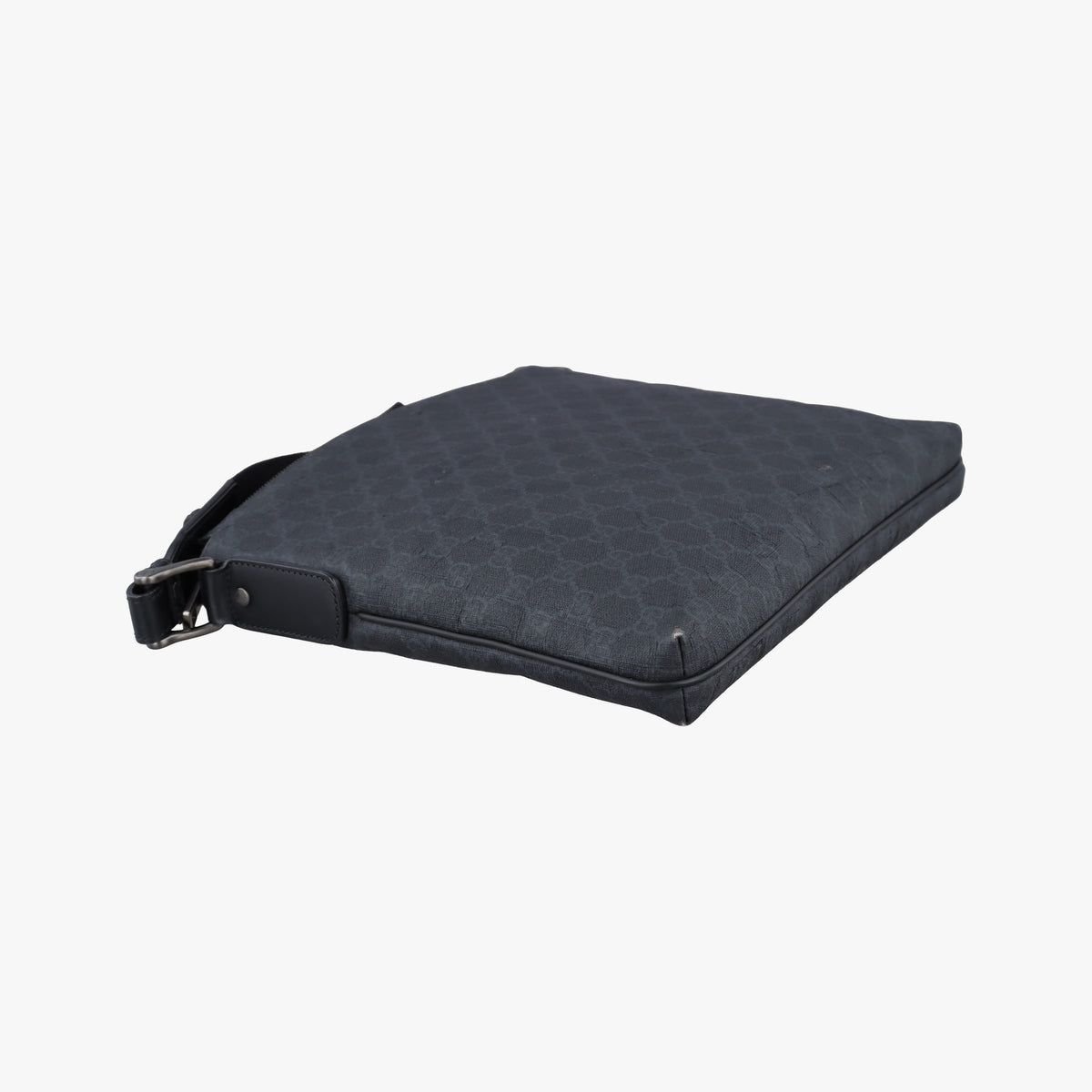 GG Supreme Black PVC coated canvas×Leather 322279 E018861204GGスプリーム ブラック PVCコーティングキャンバス×レザー 322279 E018861204