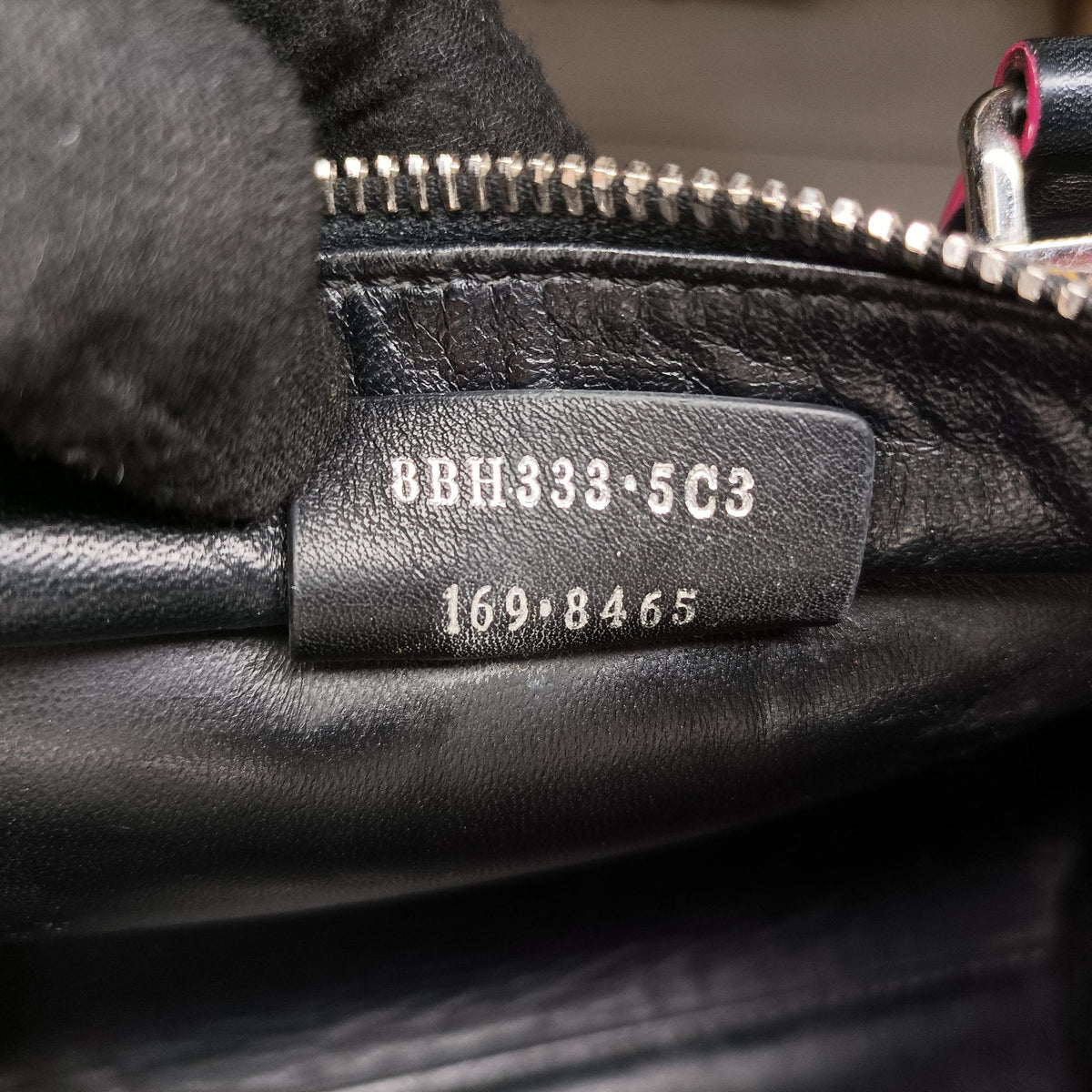 Petite 3Jours Black Leather 8BH333 8BH333.5C3 169.8465プチトロワジュール ブラック レザー 8BH333 8BH333.5C3 169.8465