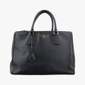 Galleria Black SAFFIANO Leather BN2274 7 V 158ガレリア ブラック サフィアーノレザー BN2274 7 V 158
